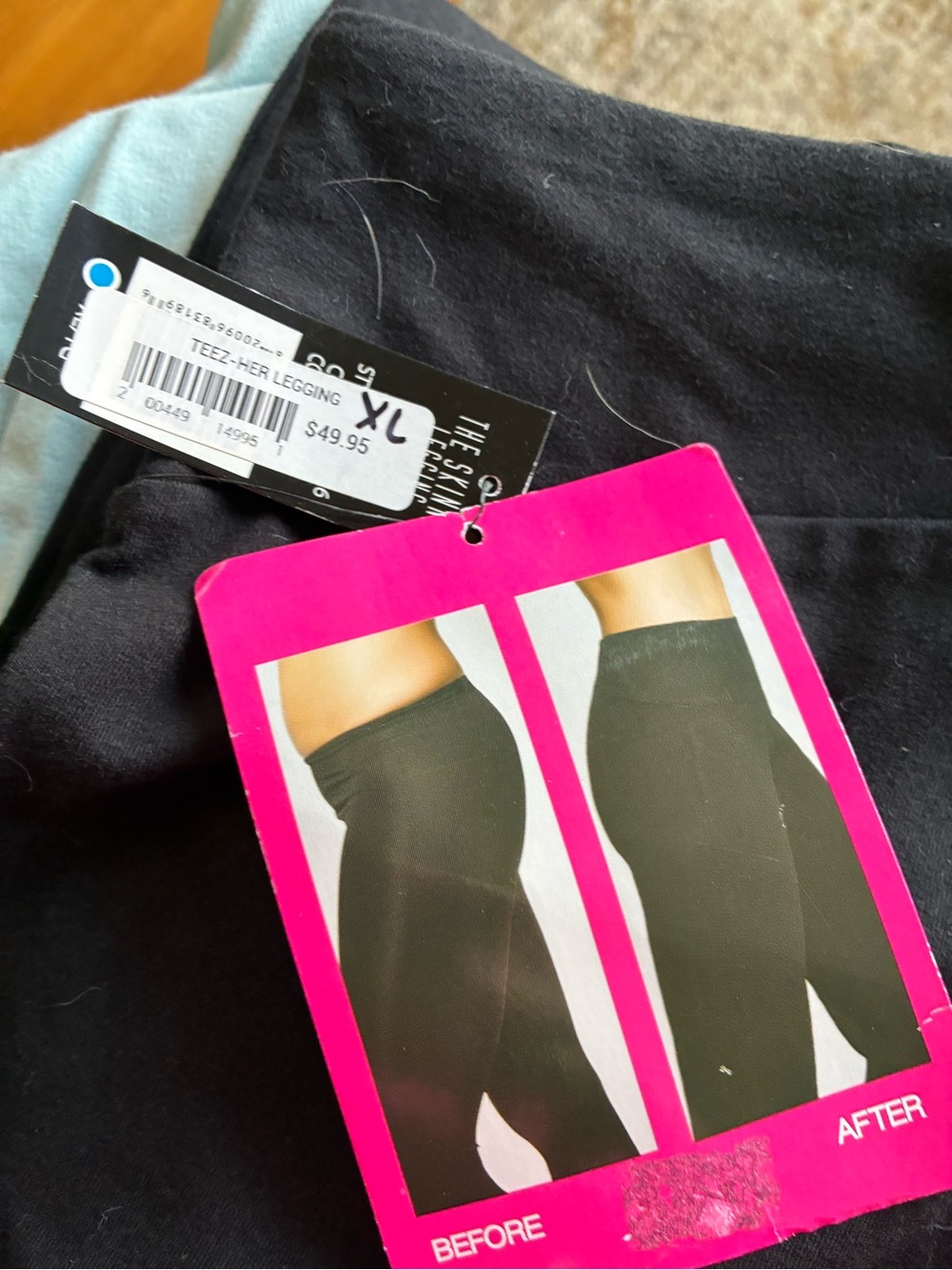 Teez-Her Black Leggings - XL